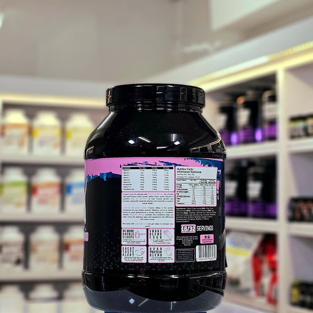 Sports Asylum Psycho Whey