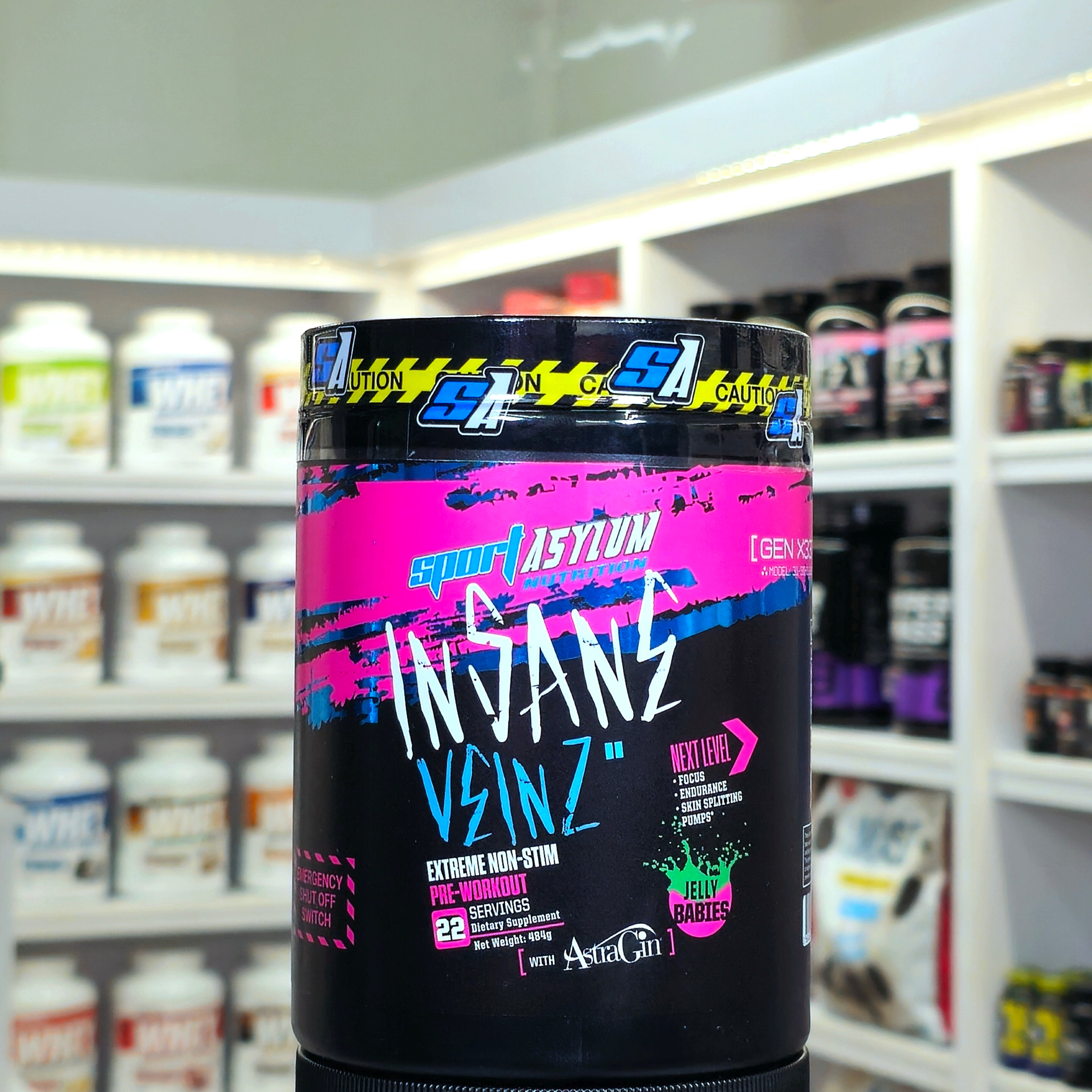Sport Asylum Nutrition Insane Veinz
