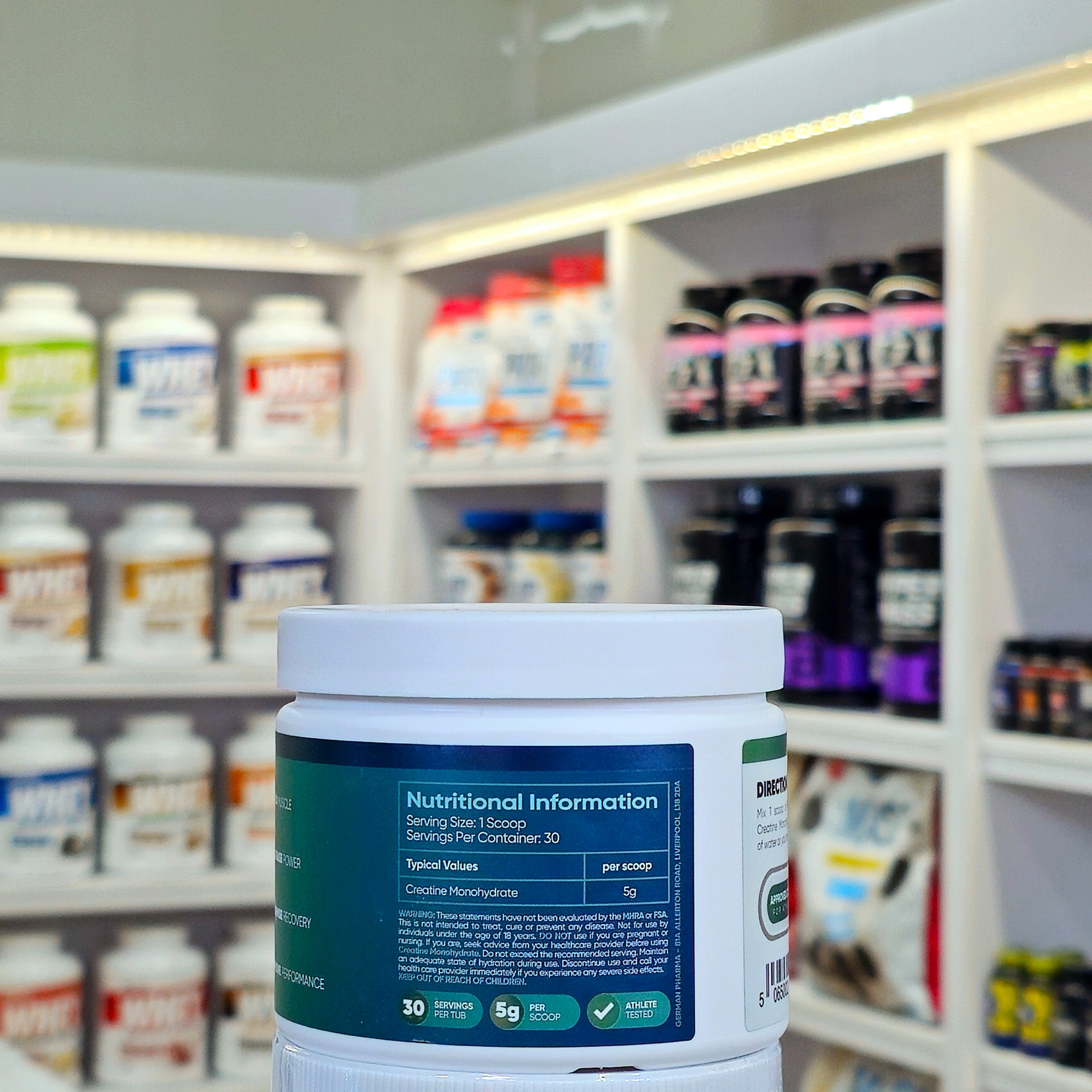 German Pharma Creatine Monohydrate