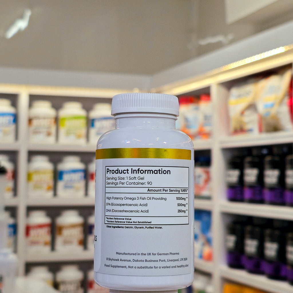German Pharma OMEGA 3 FISH OILS
