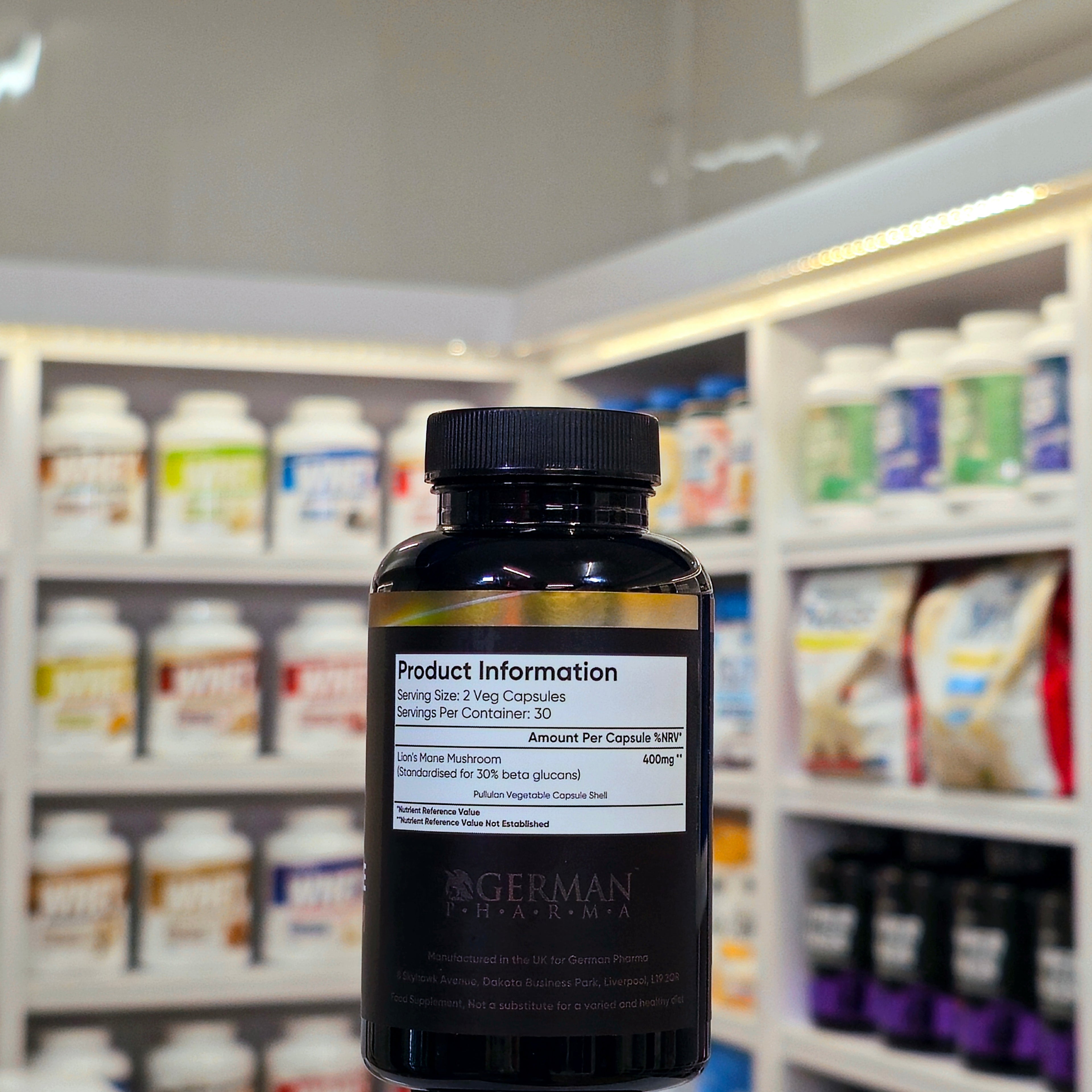 German Pharma LIONS MANE MUSHROOM